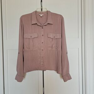 Button down blouse size XL